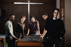 De gauche à droite : Emmanuel, Yann, Guillaume , José, Raphaël