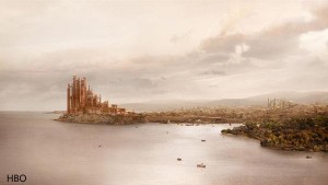 Gamis of throne King's Landing, l capitale de Westeros