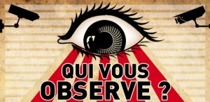 Une image associée à "Person of interest" - Une affiche de protestation contre le système inquisiteur européen nommé "INDECT"