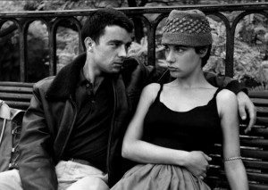 Bernadettte LAFONT et Gérard BLAIN dans "Les Mistons" de François TRUFFAUT