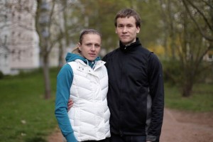 Ioulia et Vitali Stepanov dans "Plus haut, plus vite, plus dops" de Xavier Leleu (Photo Arte)