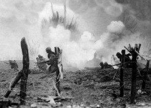 " 14-18" : la guerre, photo noir/blanc !