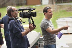 Enzo présentateur de Cash à Caribana, ambiance tournage 2010