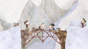 il fallait bien construire des ponts pour que les marchandises puissent circuler entre les cantons qu'on appelle primitifs et le pays devenu l'Italie - Helvéticus / La traversée du Gothard