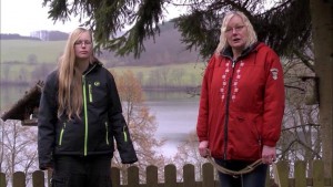 Jutta Gottschalk, ex-nageuse dopée de la RDA, a donné naissance à une fille à la vue diminuée ( photo ARTE)