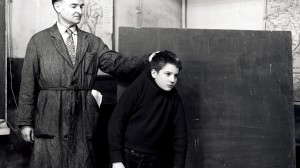 "Les quatre cents coups": Antoine Doinel et son instituteur.