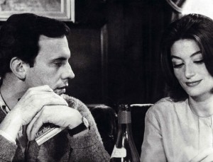 Jean-Louis Trintignant et Anouk Aimée dans "Un homme, une femme"