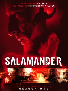 Une affiche de "Salamander" en anglais : la BBC se propose d'en faire une adaptation.