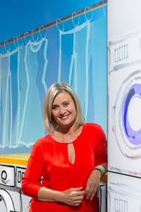 Isabelle Nussbaum, productrice hors-antenne de "La grande lessive"