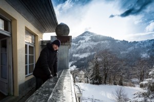 Ambiance tournage au Rosaire le 05/03/2015 Avec Pierre Monnard (réalisateur)