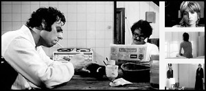 Jean-Luc Bideau et Jacques denis dans "La salamandre* d'Alain Tanner (1971)