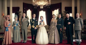 Juste une petite idée de la distribution de "The Crown".....